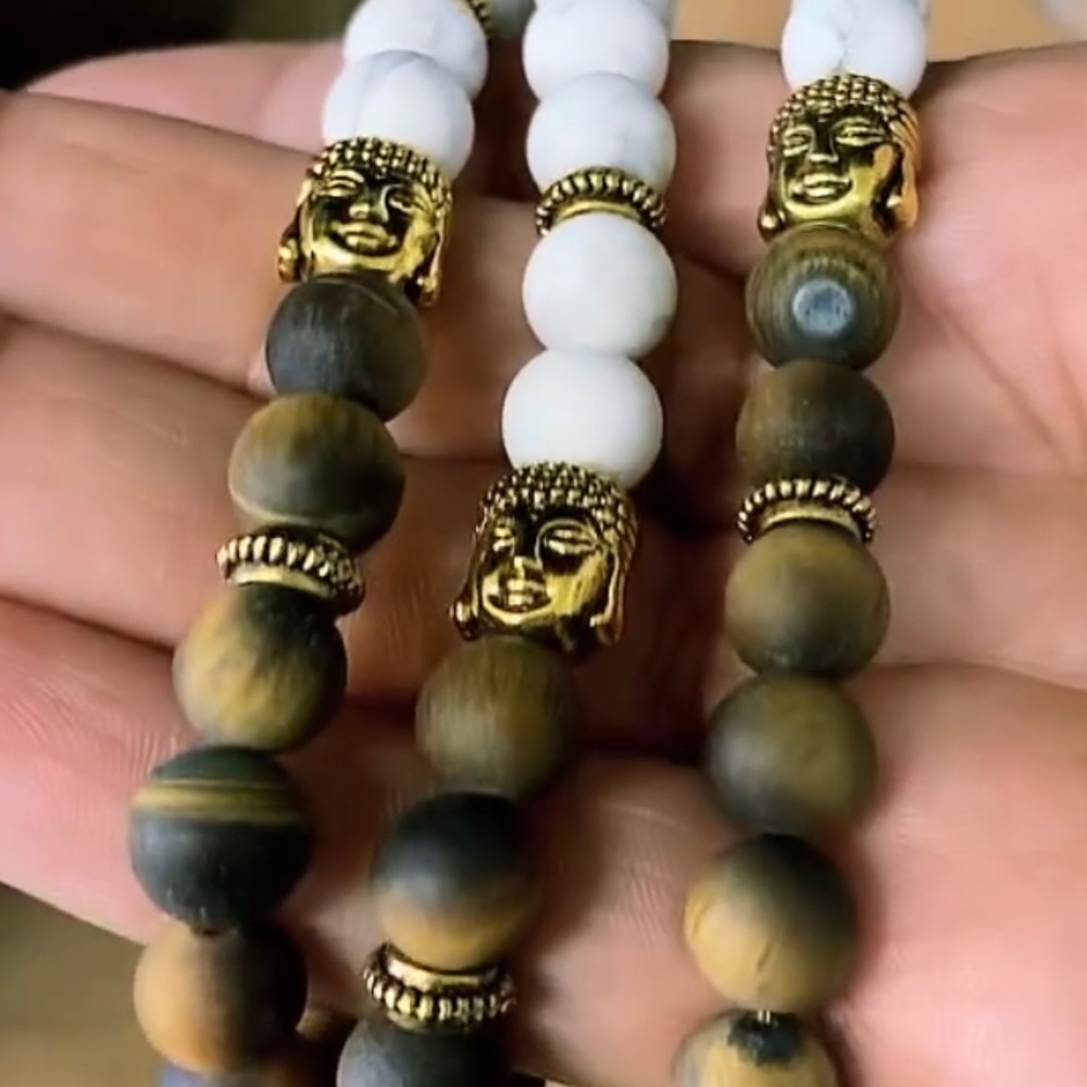 Buddha crystal healing Bracelet